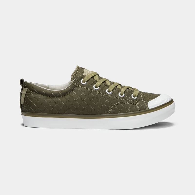 Keen Elsa II Quilted Womens Sneakers Olive Online NZ (3958-FOPZC)